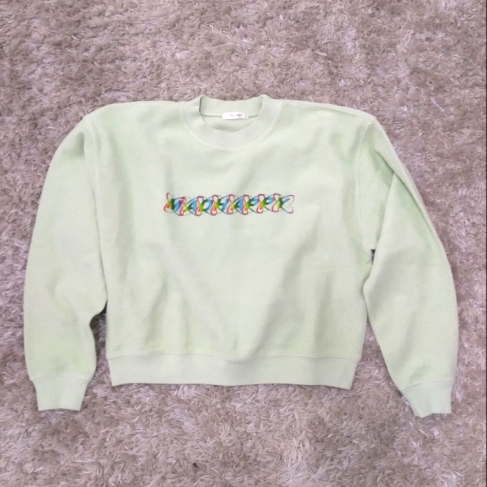 Madhappy Rainbow Eclipse Crewneck Sweatshirt Size… - image 2